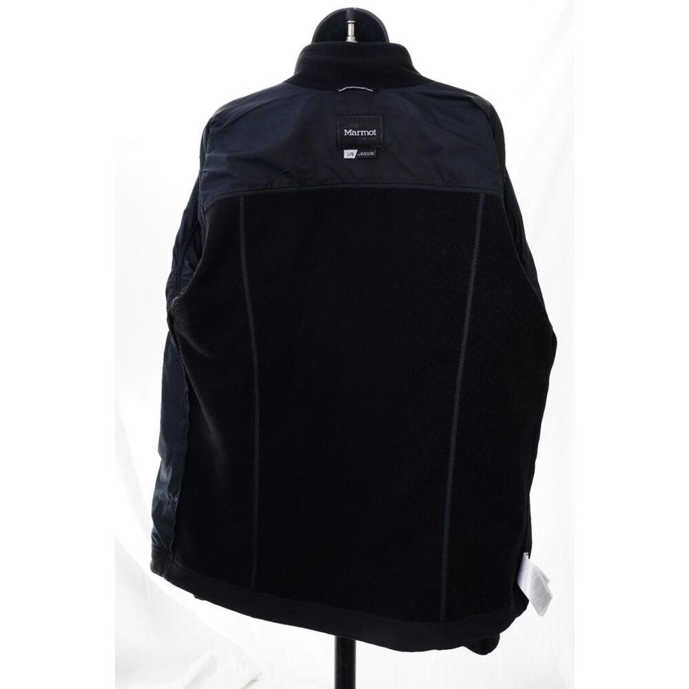 Marmot Hawkins Polyester Fleece Jacket Button Chest Pockets Men's Sz L - Picture 9 of 15